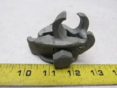 Steel City PC-50ET Galvanized Edge Type Rigid Conduit Clamp Lot Of 23