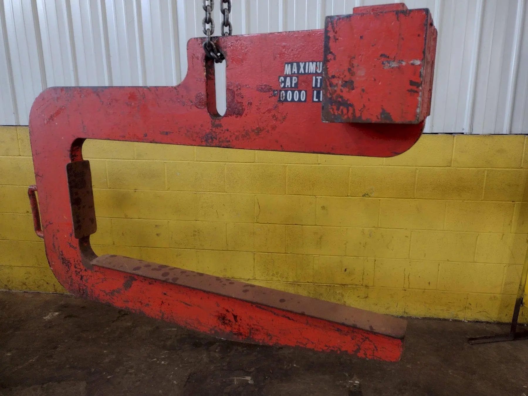 10,000 LBS 5 TON X 48" BUSHMAN C HOOK COIL LIFTER: STOCK 17144