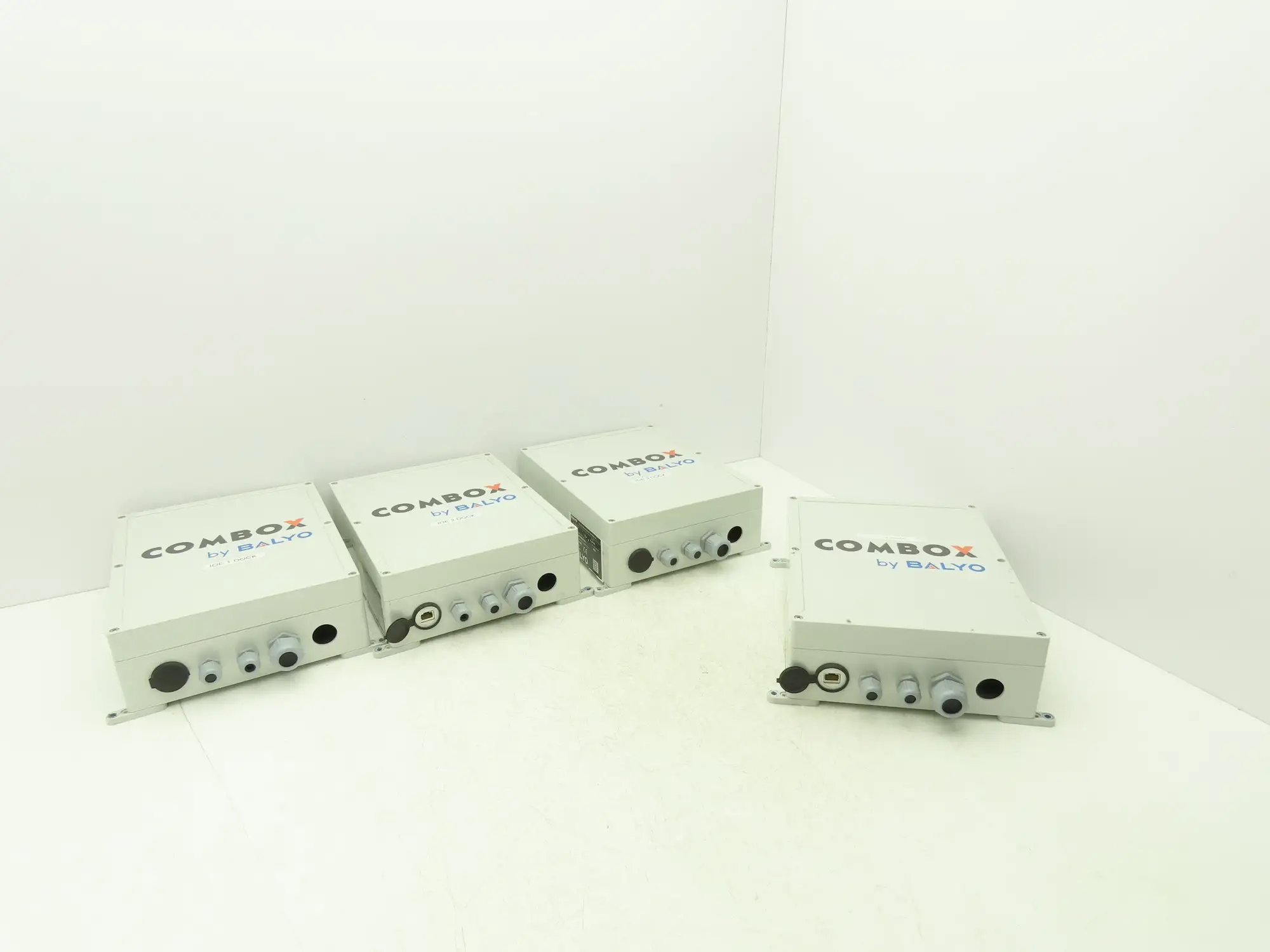 11x9x3 Enclosure 11.5"x9"x3" O Ring Gasket DIN Rail Made Of ABS Lot Of 4