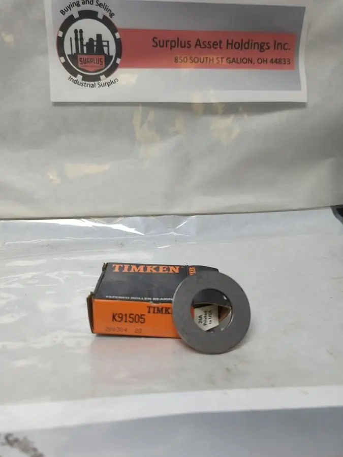 New | in-Stock TIMKEN K91505 Misc Electrical & Power Parts Ohio US | Surplus Asset Holdings #1245154