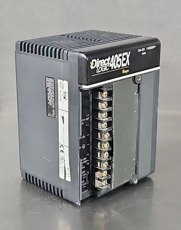 Used Koyo Electronics DIRECT LOGIC 405EX D4-EX PLC Processors | Palmetto Automation #1151666