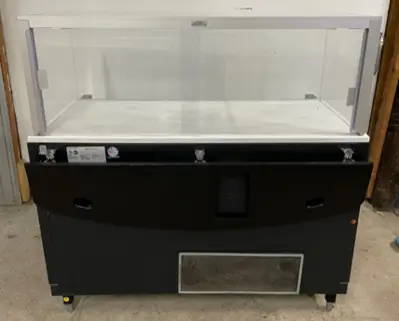 182-0190 Structural Concepts Refrigerated 54” Grab And Go Display Case