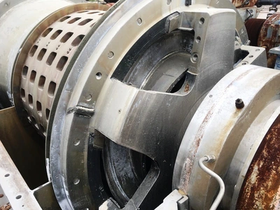 (2) Bird 36 x 96 screen bowl decanter centrifuges, 316SS.