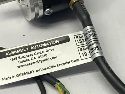 2002450, IS280.0601R33.00512.S175 | Assembly Automation 2002450 Industrial Rotary Encoder IS280.0601R33.00512.S175 - For parts or not working