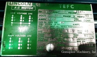 Gluco 20”x18” Injection Press, Item # 1793