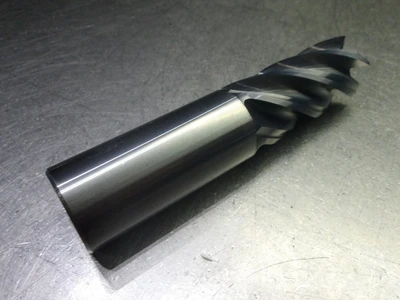 Kyocera/SGS 1" 5 Flute Carbide CR Endmill 1" Shank .010" R 38881 (LOC2180)