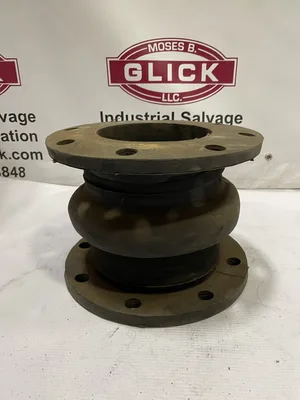 Mercer Invincible 6” Rubber Expansion Joint 11” dia  x 8” h