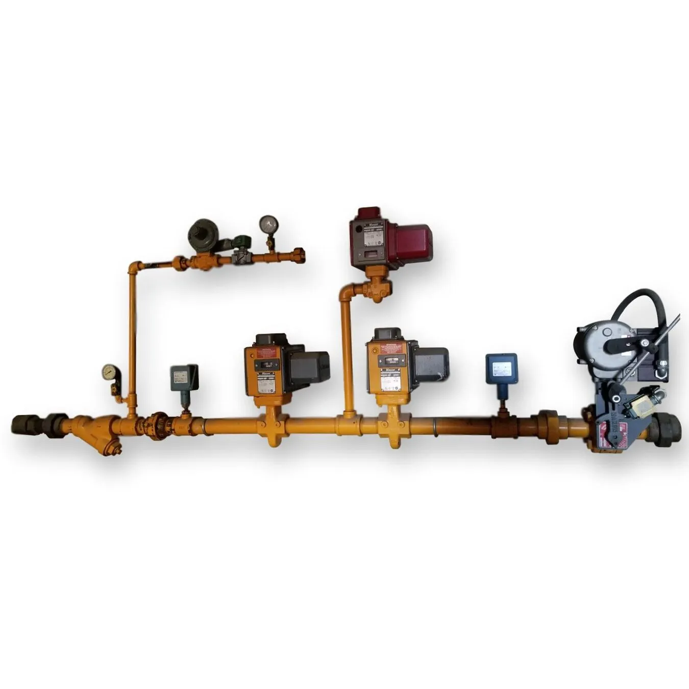 Used Natural Gas Train for rotary dryer