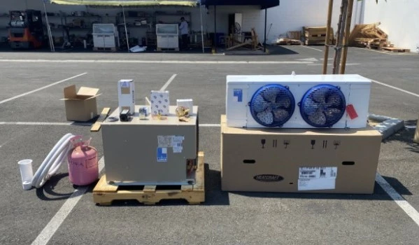 171-0071 1 HP Walk In Cooler Condensing Refrigeration System