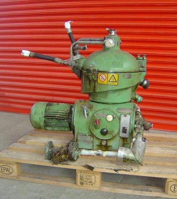 (3) Westfalia OSC 4-02-066 fuel oil purifiers, SS.