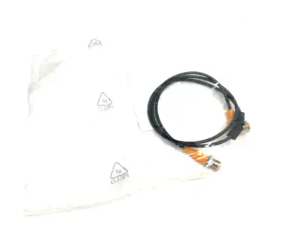 NEW IFM RIGHT ANGLE CONNECTION CABLE M12 1M VDOAH040MSS0001H04STGH040MSS