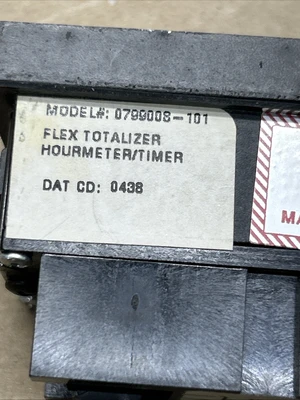 Veeder-Root Flex Totalizer Hourmeter Timer P/N 0799008-101 & 0328992-020 *Read*