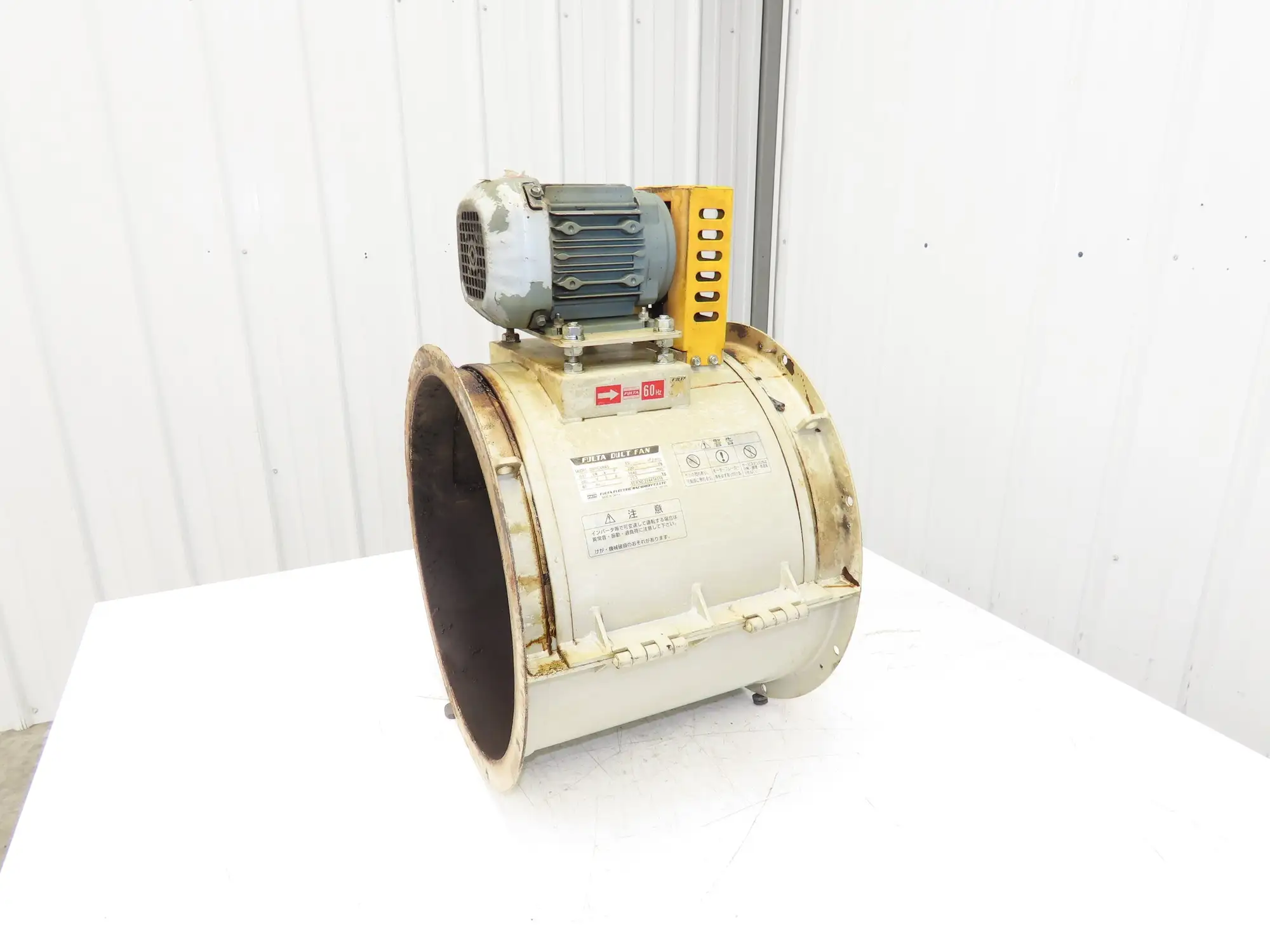 Fulta Electric DBRO4M246 Tube Axial Blower Duct Fan 16" 2300 CFM 0.37kw 220V 3PH