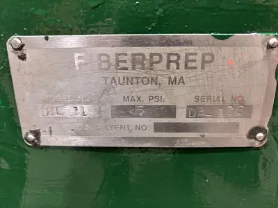 Used FIBERPREP DIABLOFINER II In-Line Pressure Screener Pennsylvania US | Global Equipment International, LLC #1270600