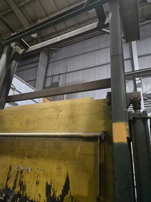 Guillotine Rubber Bale Cutter 86" Wide Blade