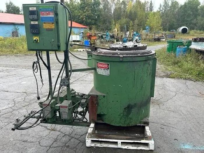 Used LINDBERG MPH 61-C600-CRU NATURAL GAS FIRED CRUCIBLE MELTING FURNACE Furnaces | World Equipment and Machine Sales #394518
