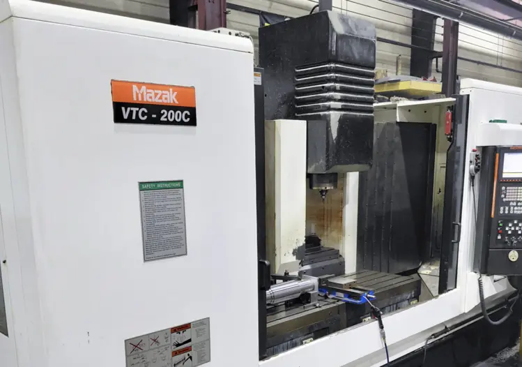 Used 2011 MAZAK VTC-200C Vertical Machining Centers Ohio US | Toolquip, Inc. #803650