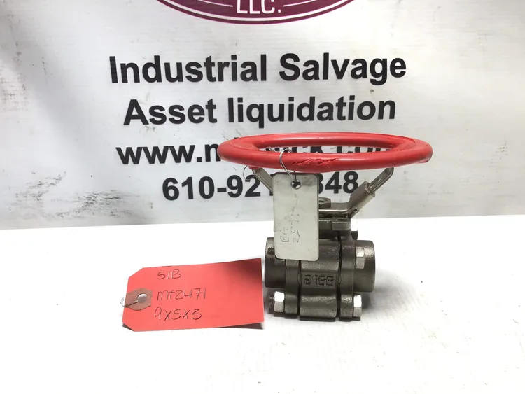Used _UNKNOWN_ 🔧 MODEL: 8450 02 FS OVL Y90 M2 – LIKELY A SPECIFIC MODEL OR PART NUMBER FOR THE VALVE. Valves/Fittings | Moses B Glick #995976