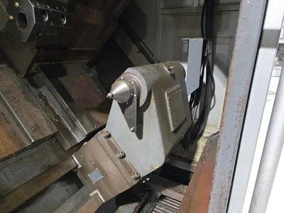 2011 Leadwell LTC-45CXL CNC Lathe w/ Tailstock and Indexer, 12 Slot Turret, Conveyor, 3-Jaw Chuck,