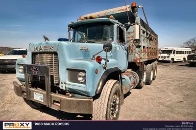 Used 1988 MACK RD690S Dump trucks Pennsylvania US | Proxy Equipment #1378111