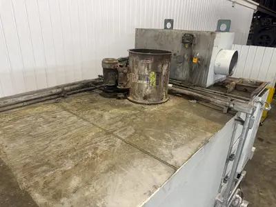 40" x 40" CINCINNATI 3-STAGE HEATED WASHER & PARTS DEGREASER: YOBRO #24765