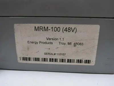 Energy Products MRM-100  Version 1.1 48V Enclosure W/Circuit board
