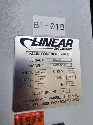 USED 2024 LINEAR LTA-FR2-167-60