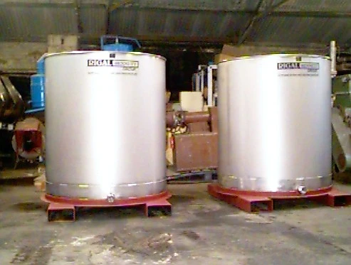 New 1,000 Litre Stainless Steel Portable Tank
