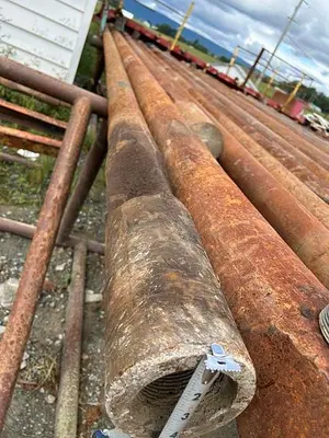 Used AFTERMARKET 18' 9" DRILL STEM FOR CABLE TOOL Parts Pennsylvania US | East West Machinery & Drilling #1417455