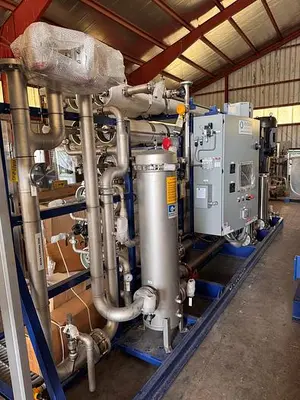 USED 2019 EVOQUA WATER TECHNOLOGIES RO/DI SYSTEM WITH SOFTENING CAPABILITY