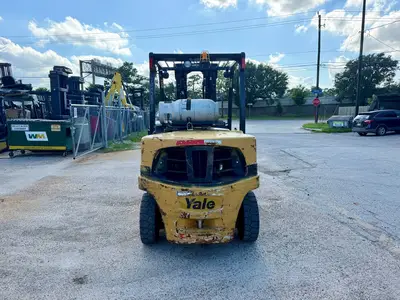 Used 2013 YALE GLP100VX Internal Combustion Forklifts: Pneumatic Tire Texas US | TB Forklifts #1274938