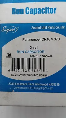 Used SUPCO _UNKNOWN_ Capacitors | ND Industrial Surplus #1225168