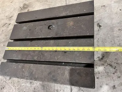 20" X 24" X 23"  CARLTON TILTING DRILL TABLE: STOCK #21798