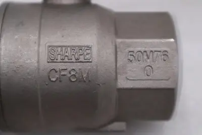 OEM Sharpe SS Stainless1-1/4" NPT Ball Valve 50M76 CF8M 1000CWP 102 - STK GF323A