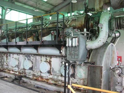 Used Cooper Bessemer GMVH10 Qty 2 Lubricated Reciprocating Air Compressors Oklahoma US | Borderless Services #1378271