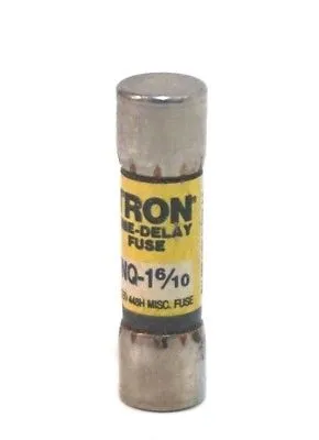 10 NEW BUSSMANN TRON FNQ-1-6/10 FUSES FNQ1610