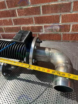 Unbranded  Diffusion Pump 8" x 36" w/ 4" Stainless Steel Elbow