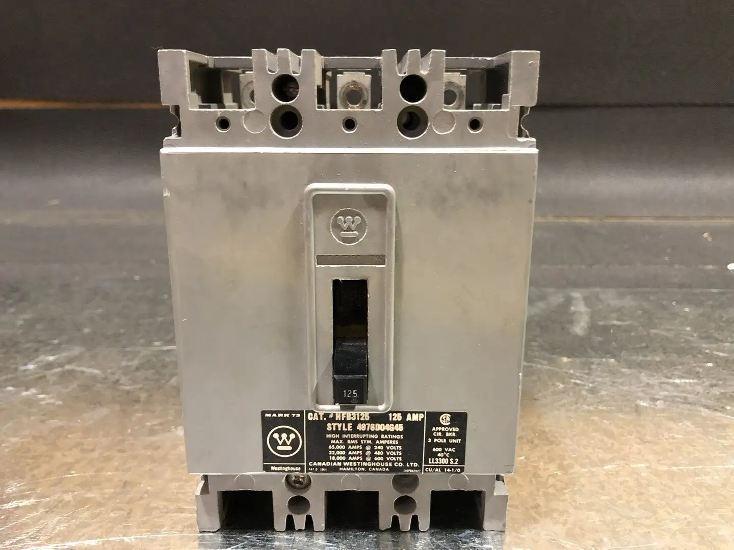 USED WESTINGHOUSE HFB3125