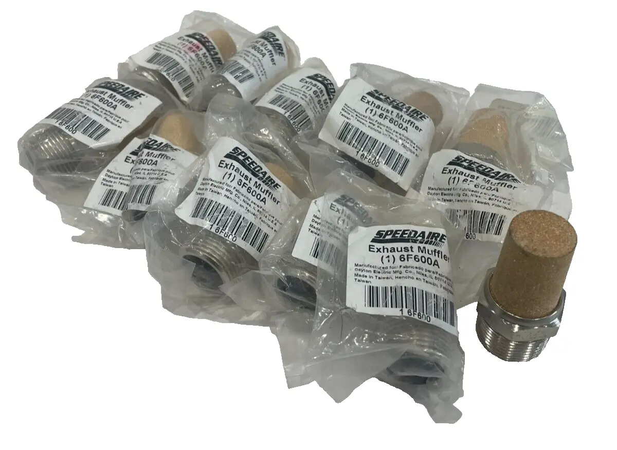 NEW LOT OF 11 SPEEDAIRE 6F600A EXHAUST MUFFLER