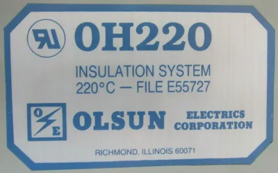NEW OLSUN 0H220 TRANSFORMER 30 KVA 380/460V 50/60HZ 75.3A 15516-A 126611