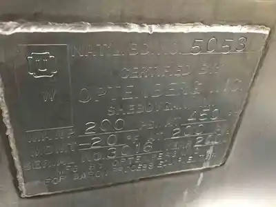 USED AARON PROCESS MBG200-125