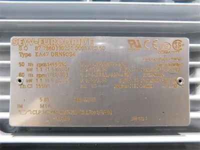 USED SEW EURODRIVE KA47 DRN90S4