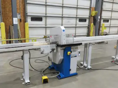 Omga T521ST 18-20" Wood Cut Off Saw 6 Hp Upcut Pneumatic Control 230/460V 3Ph