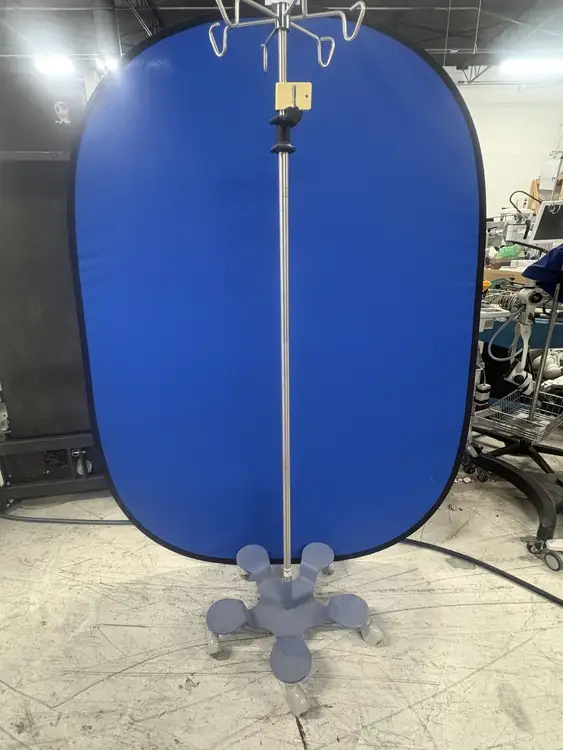 Used Pryor Products Heavy-Duty 5-Leg IV Pole with Screen Furniture (Medical) Texas US | PT Medical Technologies #1458717
