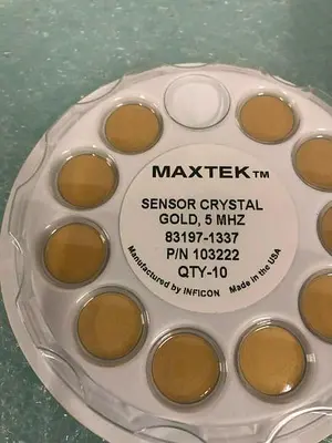 MAXTEK SENSOR CRYSTAL GOLD 5MHZ 103222 10PCS