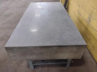 8' X 4' X 14" CHALLENGE PRECISION LAYOUT INSPECTION GRANITE TABLE: STOCK #23799