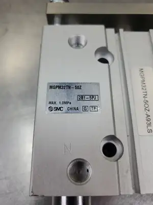 SMC MGPM32TN-50Z-A93LS 1.0MPa Pneumatic Compact Guided Cylinder. 6E
