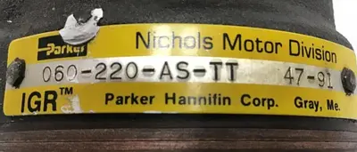 Used PARKER 060-220-AS-TT 47-91 Motors (misc) Michigan US | Ideal Machinery #710811