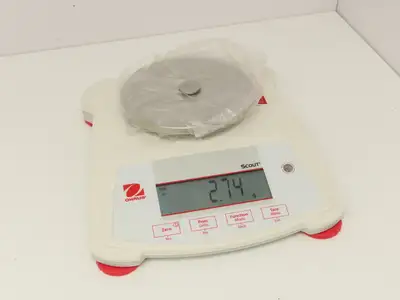 Ohaus Scout SPX622 Precision Analytical Balance Weigh Scale 620 Grams Portable