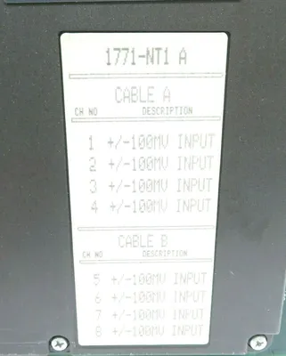 NEW ALLEN BRADLEY 1771-NT1 A HIGH RESOLUTION ISOLATED ANALOG MODULE 1771NT1A